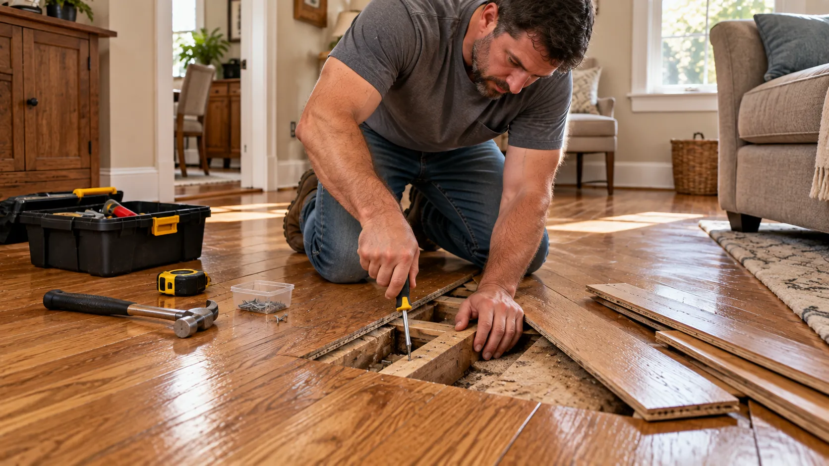 How to Fix Creaky Floors: A DIY Guide