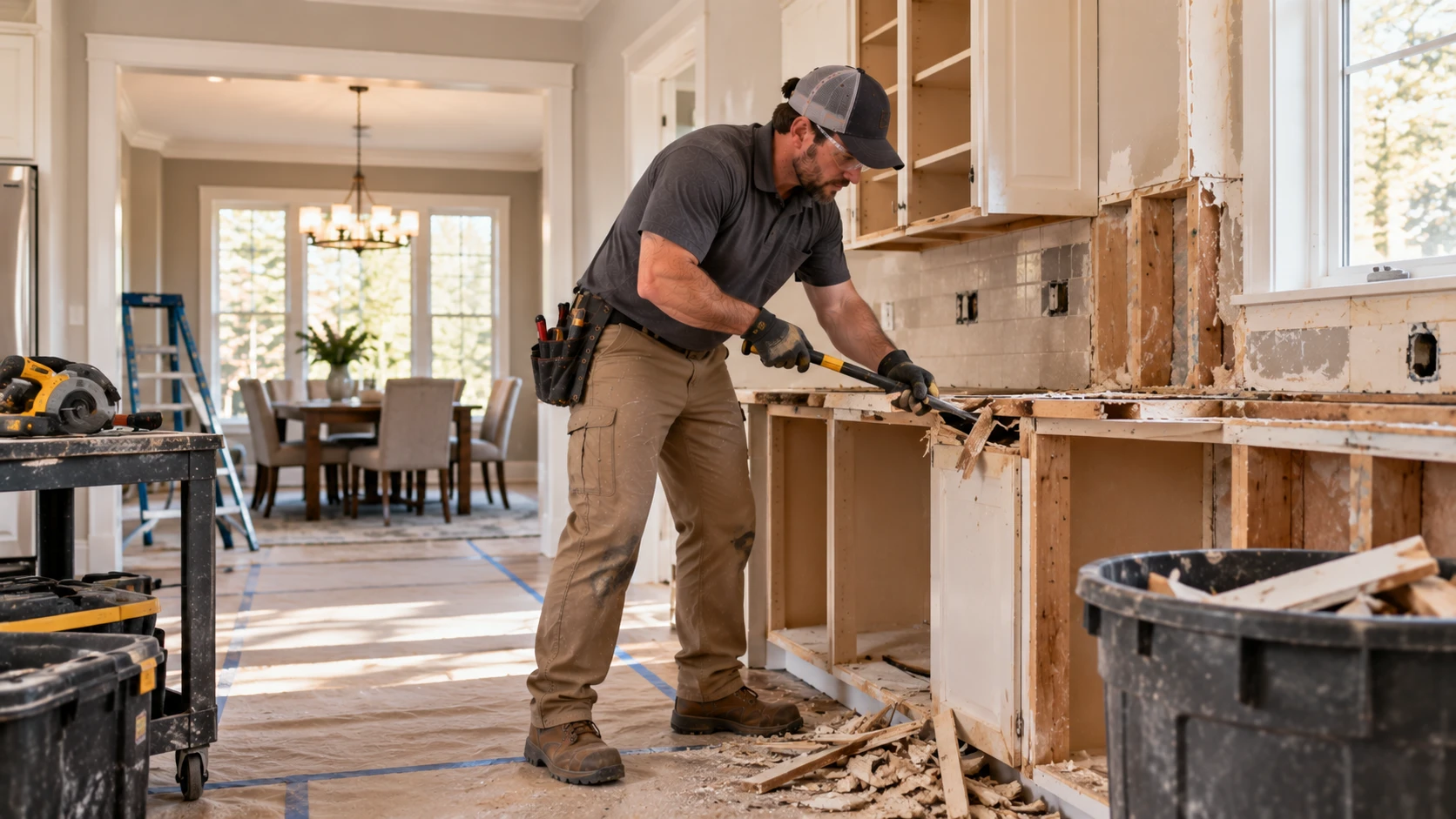Remodeling demolition and preparation