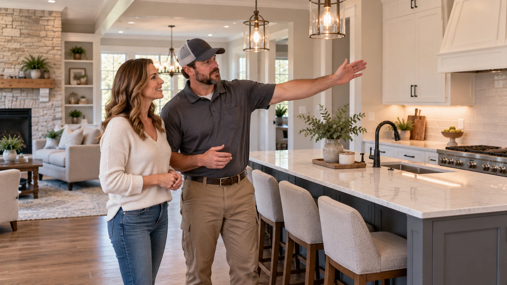 Final remodeling walkthrough