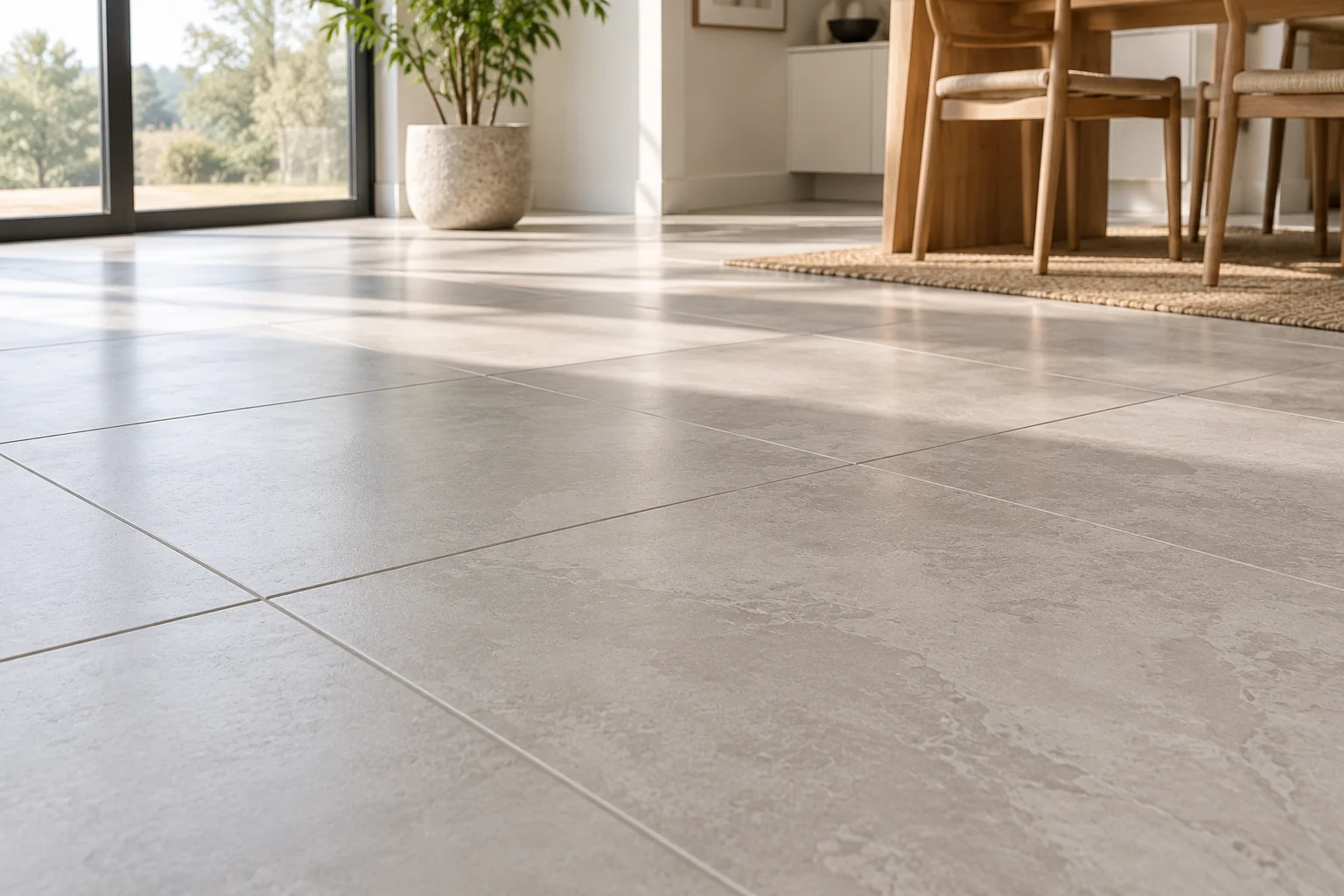 Contemporary interior flooring