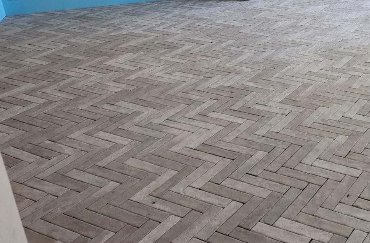 Tile flooring installation